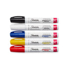 Sharpie - Marqueur à peinture à l'huile − Pointe moyenne − Paquet de 5-Résistant à la dégradation, l'eau et les égratignures - laisse une marque durable