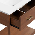 Modway - Zaire 30" Vanette de salle de bain - Blanc noyer-8
