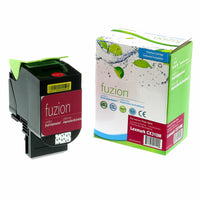 fuzion - Lexmark (80C1SM0, 801SM) Cartouche De Toner Compatible - Rendement Standard - Magenta-Couleur d'encre: Magenta
