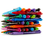 Papermate - Stylos à bille InkJoy™ 300 à pointe rétractable - 1,0 mm - couleurs variées - paquet de 24-Prise en caoutchouc surdimensionnée pour un confort optimal