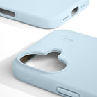 Ideal of Sweden - Étui Silicone MagSafe Bleu Clair pour iPhone 16-Surface agréable au toucher et facile à saisir