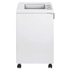 Destroyit Destructeur centralisé de bureaux à découpe transversale 3104 P4 de 24 feuilles (DSH0315L)-L’élément de commande Easy Switch utilise des codes couleur et des symboles lumineux pour indiquer le statut opérationnel et fonctionne comme un interrupteur d’arrêt d’urgence