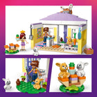 LEGO - Friends L’hôtel des lapins de Heartlake City-Les accessoires comprennent une brosse et un fil, ainsi qu’une pelle pour nettoyer les crottes des lapins