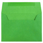 JAM Paper - Enveloppes d'invitation colorées A1 à 4 barres - 3,625 x 5,125 - recyclées vertes - Paquet de 50-Couleur : enveloppes en papier recyclé vert de Noël