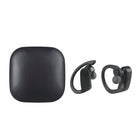 Basic Tech - Mini-écouteurs intra-auriculaires sans fil pour sportifs, Anthracite-Portée du signal Bluetooth : 32 pi