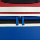 Reebok - Valise à roulettes pivotantes à coque rigide 30 po Double Dribble - Bleu-6