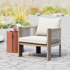 Zuo - Rebel Fauteuil d’appoint - Beige-Supporte jusqu'à 660 lb