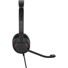 Jabra - Evolve2 30 SE Stereo USB-C/A Headset - Unified-Un haut-parleur professionnel de 28 mm et un chipset numérique avancé offrent une qualité audio exceptionnelle.