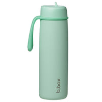 b.box - Bouteille isotherme à couvercle rabattable - 690 ml - Menthe verte-L'isolation triple couche maintient les boissons fraîches jusqu'à 44 heures