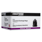 Coastwide Professional - Sacs à ordures - réguliers - 42 po l x 48 po L - noir - Paquet de 125-Très résistants aux perforations et aux déchirures