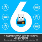 Logitech - Ensemble clavier et souris sans fil MK850, français-Un ensemble clavier et souris fonctionnant vraiment en synergie. 