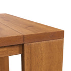 Modway - Tahoe Terrasse extérieure Bois d’acacia Table d’appoint - Naturel-7