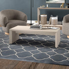 Hudson&Canal - Table basse rectangulaire Oswin 48" L - Aulne blanc-Nettoyer avec un chiffon doux et sec, sans produits chimiques agressifs ni produits de nettoyage abrasifs