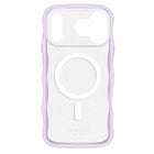 Kate Spade - Étui Wavy MagSafe pour iPhone 17 Pro Max - Paillettes-Un design ondulé unique avec un ombré pailleté noir