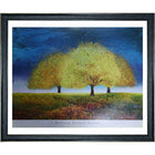 Frameworth - Melissa Graves Brown Dreaming Trio - impression d'art encadree - 34 po l x 28 po H-Reproduction de qualite superieure de Dreaming Trio par Melissa Graves Brown sur papier de qualite