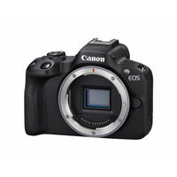 Canon - EOS R50 Appareil photo sans miroir avec objectif RF-S 18-45 mm f4.5-6.3-Équipé d'un capteur d'image CMOS de 24,2 millions de pixels, il peut capturer des images et des vidéos avec des résultats clairs et détaillés, même dans des conditions de faible luminosité