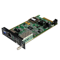 StarTech.com – Module de carte convertisseur média Ethernet Gigabit à fibre optique avec port SFP ouvert-Installez le SFP de votre choix dans la fente SFP ouverte
