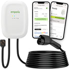 Emporia - Chargeur de niveau 2 classique pour véhicules électriques 40 A avec câble de 7,3 m (24 pi) - J1772 - Prise NEMA 14-50 - Blanc-Fabriquée selon normes de sécurité strictes incluant nec 625 sae j1772 ul 817 ul 991 ul 2231 ul 2251 et ul 2594 garantissant fonctionnement fiable et sécuritaire