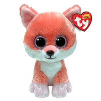 Ty - Vixen - Beanie Baby Renard, orange-Beanie Baby Renard - Article #37390