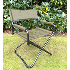 My Home My Living - Chaises de réalisateur d'extérieur - Vert - Lot de 2-Siège et dossier rembourrés pour plus de confort