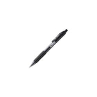 Staples - Aura Stylos à encre gel pointe rétractable – 0,7 mm – noir – paquet de 4-Encre sans acide