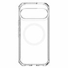 ITSKINS - Étui Hybrid_R avec MagSafe pour Pixel 10/10 Pro – Transparent-Compatible avec les chargeurs et accessoires MagSafe