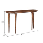 Zuo - Spiker Console Table - Noyer-Garantie limitée de 3 ans
