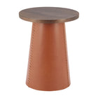 Zuo - Dikis Table d’appoint - Brun-Placage de frêne sur MDF au fini raffiné et contemporain