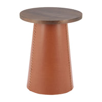 Zuo - Dikis Table d’appoint - Brun-Placage de frêne sur MDF au fini raffiné et contemporain