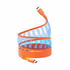 Statik - MagStack Pro Câble de Charge/Sync Magnétique USB-C vers USB-C de 6.6 pi, Orange-Transfert de données rapide à 480 Mbit/s : transférez en toute sécurité vos fichiers importants, vidéos, musiques, films, podcasts et bien plus encore. Compatible avec les transferts entre votre téléphone et votre ordinateur, votre ordinateur et un disque dur, ou toute autre combinaison d'appareils compatibles