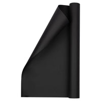 JAM PAPER - Papier cadeau mat - 43 x 46 cm - Noir mat - Paquet de 2-Couleur : Noir mat