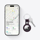 Apple - AirTag (2e génération)-Avec un haut-parleur 50 % plus puissant et un nouveau signal sonore distinctif, votre AirTag se fait entendre mieux que jamais