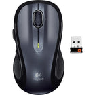 Souris sans fil Logitech M510, noire (910–001822)-Prises latérales souples et de forme confortable