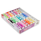 Mont Marte - Peinture acrylique Crafters Colour, ensemble de 21 pièces - Couleurs assorties-Format généreux des tubes: Comprend 21 tubes de 60 ml, 2 oz liq. US pour vous offrir une gamme de couleurs plus étendue et une quantité de peinture suffisante pour une utilisation répétée