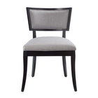 Modway - Pristine Tissu rembourré Chaises de salle à manger Ensemble de 2 - Gris clair-8