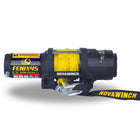 NovaWinch FENIX treuil électrique 12 V, capacité de 4 500 lb avec câble synthétique, interrupteur au guidon et télécommande-Capacité de traction de 4 500 lb pour récupération de UTV, remorques et autres utilisations horizontales
