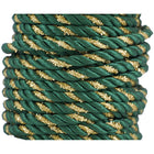 JAM Paper - Ruban de corde décoratif - 15 verges. - Vert avec de l'or-Quantité : Vendu à l'unité