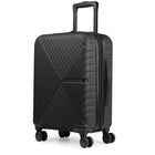 Bugatti - Valise cabine rigide 21.50po à roulettes pivotantes de la collection Berlin - Charbon-Fabriquée à partir d’un mélange durable d’ABS et de polycarbonate pour une résistance optimale