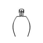 Monarch Specialties - Luminaire - 26 po H Lampe De Table - Céramique Noire - Abat-Jour Ivoire / Crème - Contemporain-6