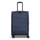 Bugatti - Ensemble de 3 valise souple - la Reborn - Bleu-Double roues pivotantes à 360 degrés pour un roulement sans effort, doux et silencieux (8 roues)