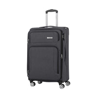 Samsonite - ZoomR 360 Valise à Roues Moyenne - 27,5 po - gris-Fabriqué en tissu 100 % polyester durable