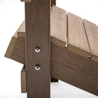 Backyard Lifestyles - Chaise Adirondack - Brun-Assemblage rapide et facile.