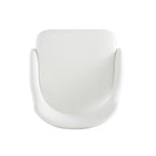Manhattan Comfort - Lot de 2 chaises de salle à manger modernes Tremont 55 cm, revêtement similicuir blanc-23,6 po L x 23 po l x 33,9 po H