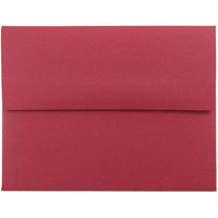 JAM Paper Enveloppes d'invitation métallisées A2 - 4,375 x 5,75 po - Stardream Jupiter Rouge - paquet de 25- Couleur: Stardream Jupiter Rouge
