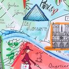 TUCCI Italy - J’aime Paris Art 3 pièces valise à bagages-8