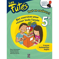 Éditions Caractère - Les Futés 5e année - Français-La section « Français » propose des exercices de compréhension de lecture, de vocabulaire, d'orthographe, de conjugaison et de grammaire