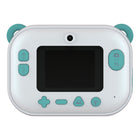 myFirst - Camera Insta Wi Appareil photo instantané pour enfants, imprimante d’étiquettes - Sarcelle​-Elle dispose de capacités d’imagerie haute qualité : équipée d’une caméra de 12 mégapixels, elle enregistre des vidéos 1080p pour des photos nettes, des vidéos claires et des selfies amusants, et prend en charge des connexions faciles à l’ordinateur pour visualiser et transférer des fichiers multimédias