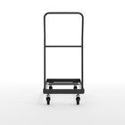 Flash Furniture – Chariot noir pour chaise pliante-Construit en acier épais de 0,125 po en forme de L