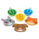 Learning Resources - Motricité fine Nourrir les amis - Lot de 39-Excellent jeu pour développer la force des mains, la coordination et plus encore