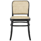 Modway - Winona Fauteuil d’appoint de salle à manger Ensemble de 2 - Noir-9